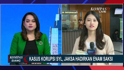 6 Saksi Dihadirkan dalam Sidang Kasus Korupsi Kementan Syahrul Yasin Limpo! Siapa Saja?