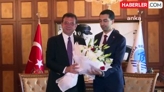 İBB Başkanı İmamoğlu, Tuzla Belediye Başkanı Bingöl'e tebrik ziyareti yaptı