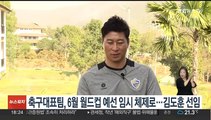 축구대표팀, 6월 월드컵 예선 임시 체제로…김도훈 선임