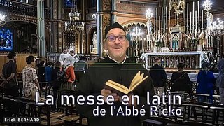 La messe en latin par l'Abbé Ricko