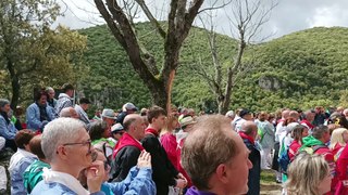 Misa en la ermita de San Juan del Monte