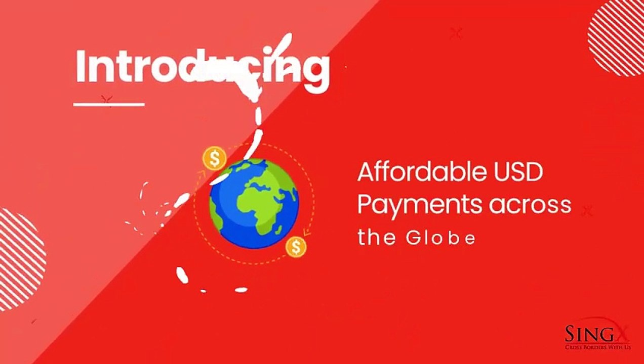 Affordable USD Payments across the Globe - SingX