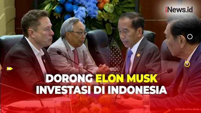 Gelar Pertemuan dengan Elon Musk di Bali, Jokowi Dorong Investasi SpaceX hingga Tesla di Indonesia