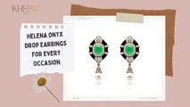 Helena Onyx Drop Earrings for Every Occasion