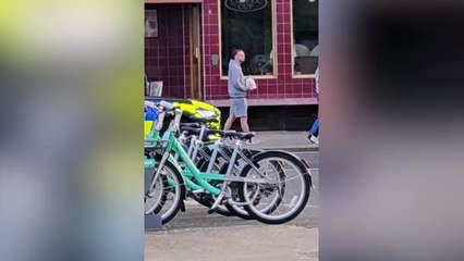 Southsea arrest on 19th May 2024- video by Stuart Vaizey