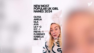 Baby name expert shares new trends from most popular lists