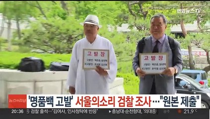 '명품백 고발' 서울의소리 검찰 조사…"원본 영상 제출"