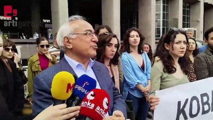 Kobanê kararları Ankara Adliyesi önünde protesto edildi...