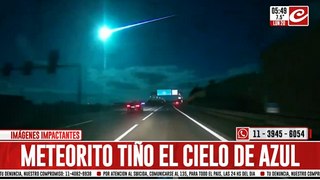 Impresionante meteorito iluminó el cielo de España