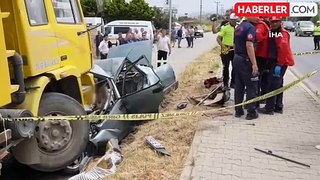Balıkesir İzmir yolunda trafik kazası: 3 ölü, 1 yaralı