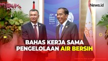 Bertemu di Bali, Jokowi Bahas Kerja Sama Pengelolaan Air Bersih dengan PM Tajikistan