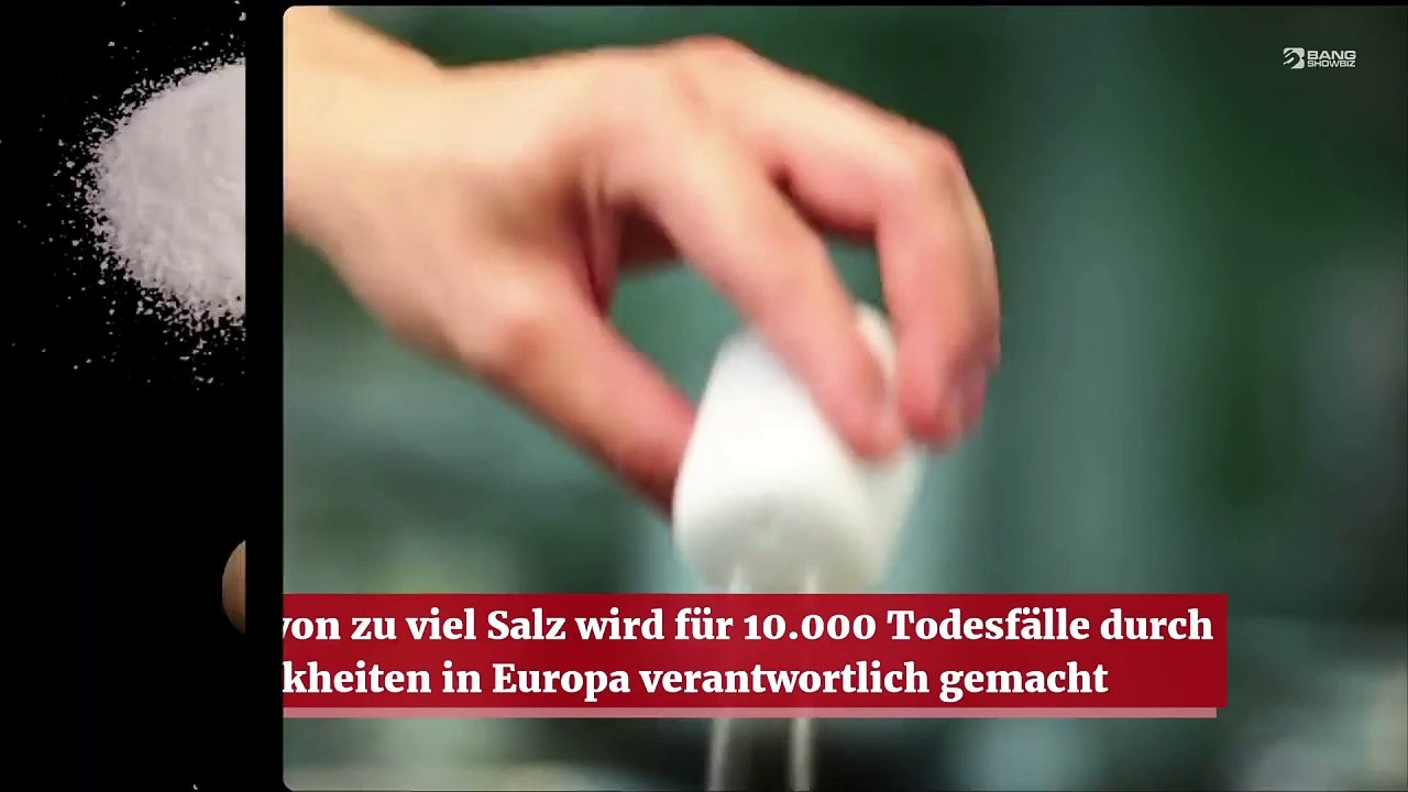 Konsum von zu viel Salz wird für 10.000 Todesfälle durch Herzkrankheiten in Europa verantwortlich gemacht