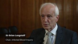 Infected Blood scandal was 'no accident', Inquiry chair says