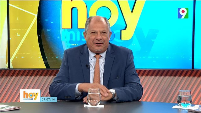 Expresidente observador ratifica el civismo del dominicano y buen trabajo de la JCE | Hoy Mismo