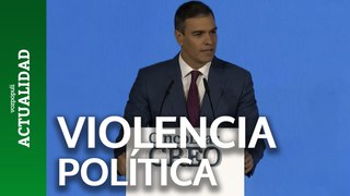 Pedro Sánchez acusa a Abascal de incitar a la violencia política