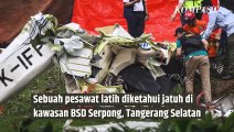 Fakta di Balik Kecelakaan Pesawat P2006T PK-IFP yang Jatuh di BSD | SINAU