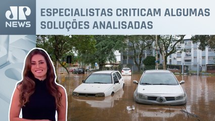 Como acelerar o escoamento da água no Rio Grande do Sul? Patrícia Costa comenta