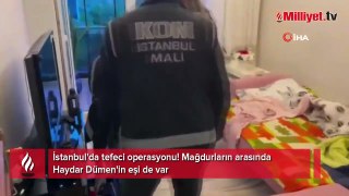 İstanbul'da tefeci operasyonu! Mağdurların arasında Haydar Dümen'in eşi de var
