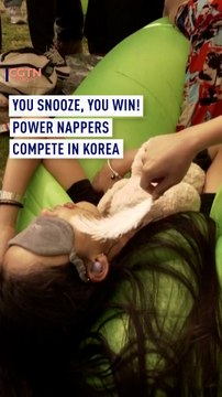 Ready, set, go to sleep! Korean napping competition