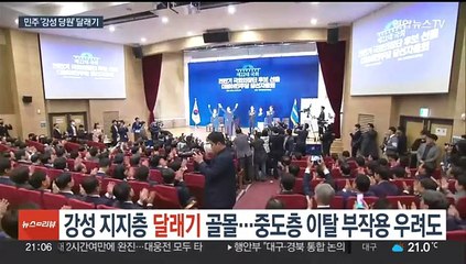 민주, '강성 지지층 달래기' 골몰…중도층 이탈 부작용 우려