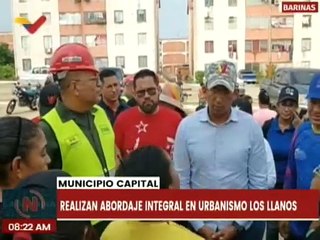 Barinas | Min. para Hábitat y Vivienda inspeccionó obras de recuperación en el urbanismo Los Llanos