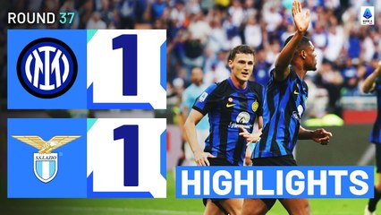 Inter vs Lazio (1-1) | Serie A 2023/24 | Fecha 37