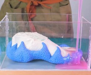 These silicone sneakers look like magic!