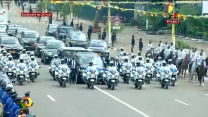 52e Fête Nationale de l'Unité - Arrivée du Président de la République - 20 Mai 2024