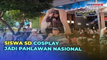 Siswa SD Cosplay Jadi Pahlawan saat Peringatan Hari Kebangkitan Nasional di Solo