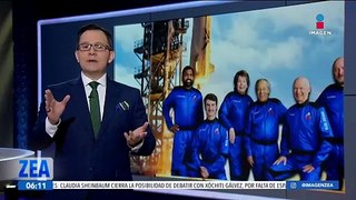Blue Origin lanza a seis turistas al espacio