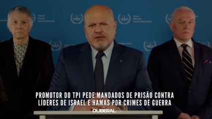 Promotor do TPI pede mandados de prisão contra líderes de Israel e Hamas por crimes de guerra