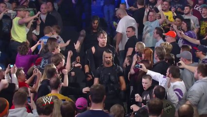 The Shield Entrance Elimination Chamber 2014