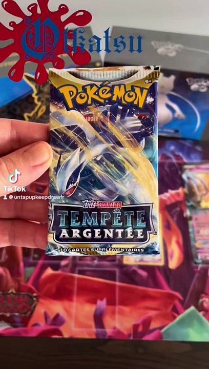 UntapUpkeepDrawFR ouverture booster Pokémon Tempête Argentée