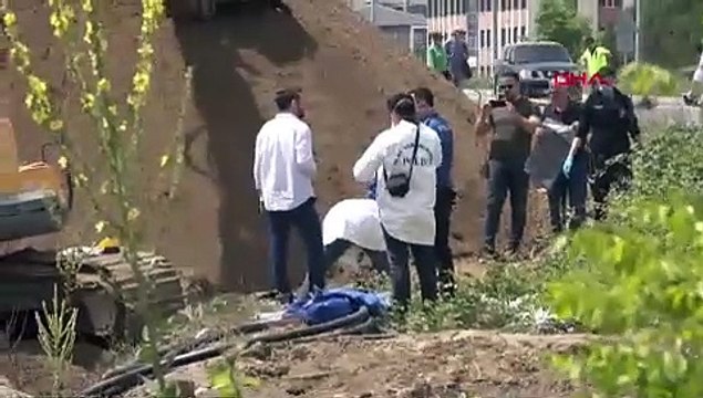 Temel kazısında el ve ayakları bağlı, toprağa gömülü kadın cesedi bulundu