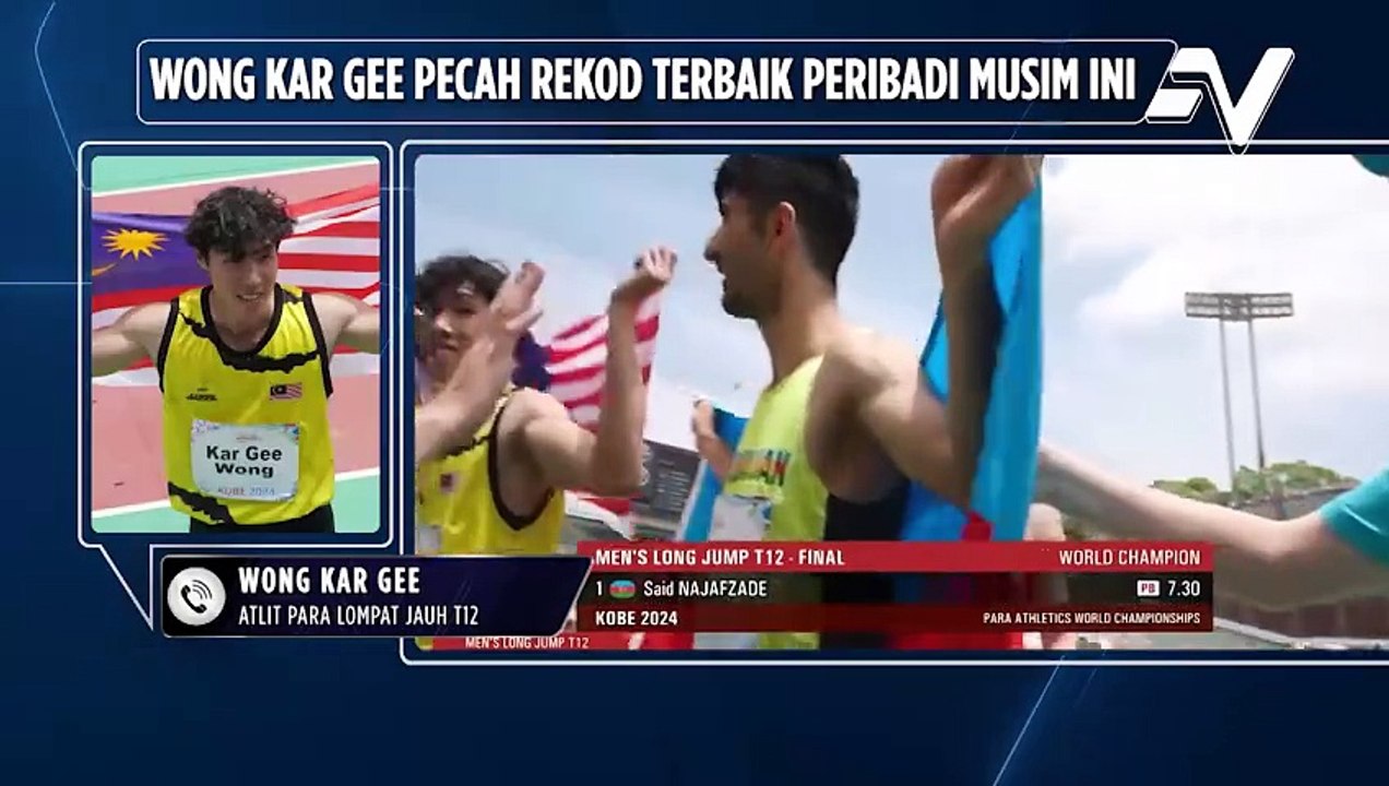 Wong Kar Gee dapat momentum terbaik menjelang Sukan Paralimpik Paris 2024
