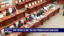 Wakil Ketua DPR Tepis Pembahasan Revisi UU MK Dilakukan Secara Diam-diam