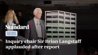 Sir Brian Langstaff Applauded After Delivering Infected Blood Report