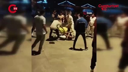 Alanya’da iskelede kavga