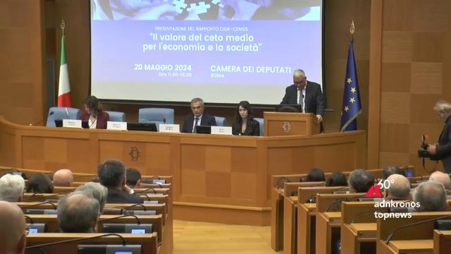 Rapporto Cida-Censis su ceto medio, forte timore declassamento socio-economico