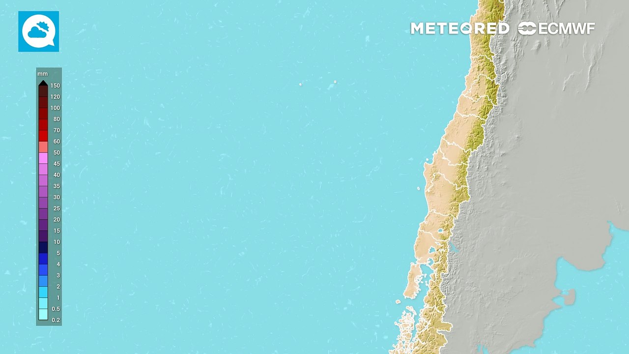 Intensas precipitaciones llegan a la Región Metropolitana de Chile durante esta semana