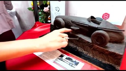 Chokolashow a Monaco, opere d'arte di cioccolato per beneficenza