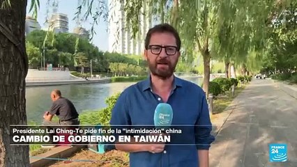 Lai Ching-te asumió como nuevo presidente de Taiwán