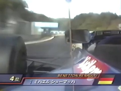 F1 – Michael Schumacher (Benetton Renault V10) Onboard – Pacific GP 1995