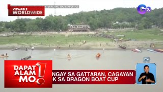 Mga pera, ginamit na banderitas; Dragon boat race sa Cagayan, silipin (May 20, 2024) | Dapat Alam Mo!