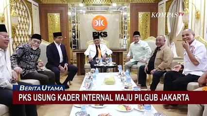 PKS Usung Kader Internal Maju Pilgub Jakarta 2024