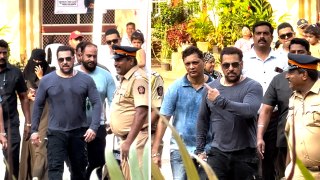 Salman Khan ने डाला Vote, इतनी ज्यादा Security के साथ पहुंचे Voting Booth, Video हुआ Viral!