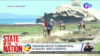 Kapurpurawan Rock Formation, pasyalan sakay ang kabayo | SONA