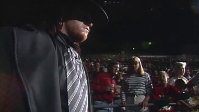 The Undertaker with Paul Bearer Entrance WrestleMania 7