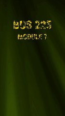 Mastering Project Three: BUS 225 Module 7 Guidelines and Rubric