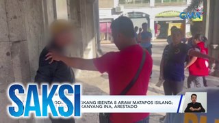 Sanggol, tinangkang ibenta 8 araw matapos isilang; 2 kabilang ang kanyang ina, arestado | Saksi